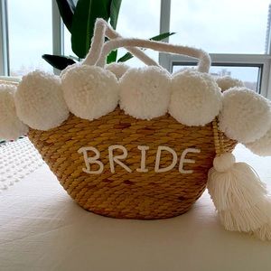 Bride beach bag